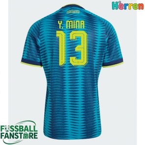 Kolumbien Yerry Mina #13 Replik Auswärtstrikot WM 2026 Kurzarm